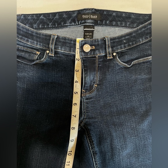 Blue jesn capri White House Black Market 4S - Picture 5 of 6